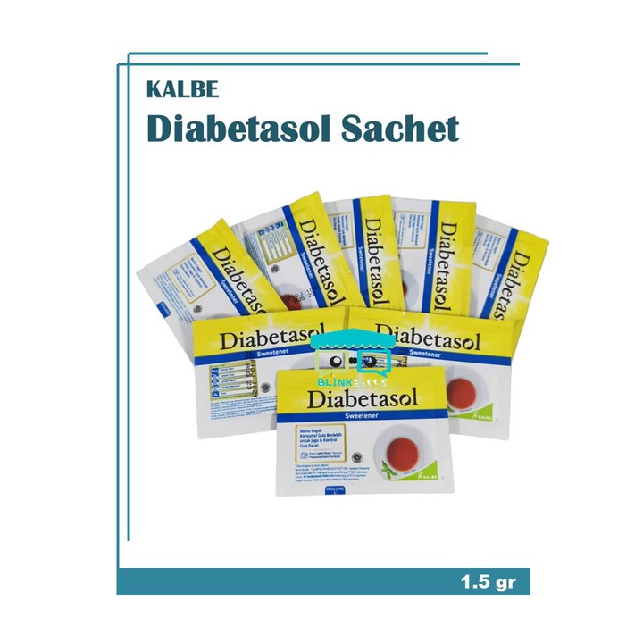 SACHET Gula Diabetasol Sweetener Sachet