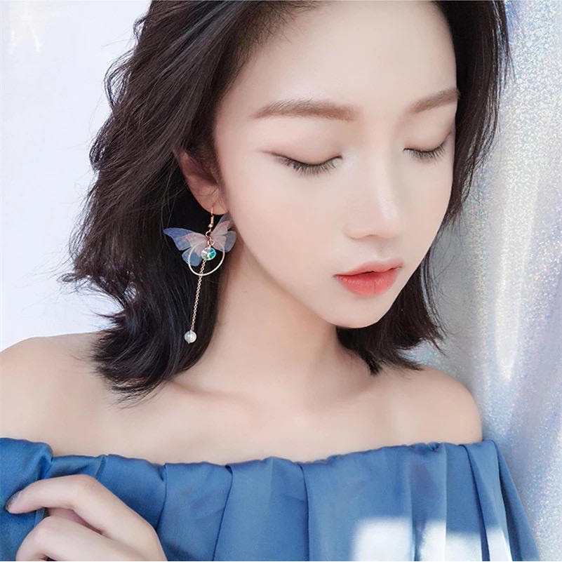 NEEDED.ID JKT | Butterfly Earrings / Anting Kupu-Kupu Korea Aesthetic Kekinian