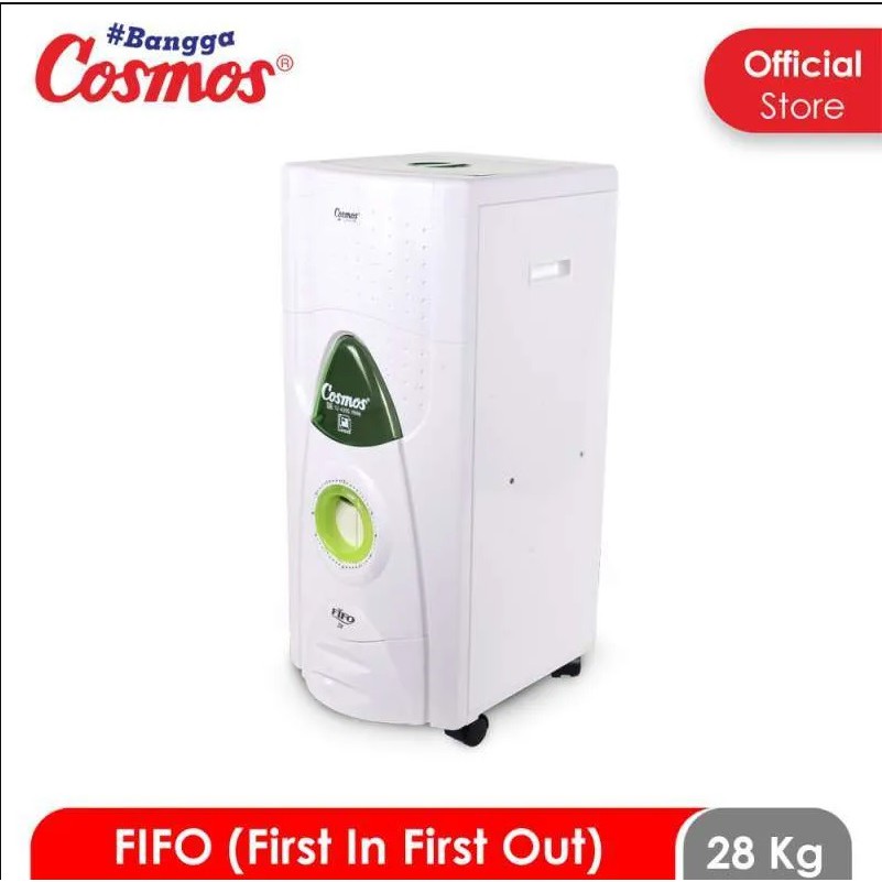 (PENGIRIMAN KHUSUS OJEK ONLINE) Dispenser Beras Cosmos 28KG FIFO28