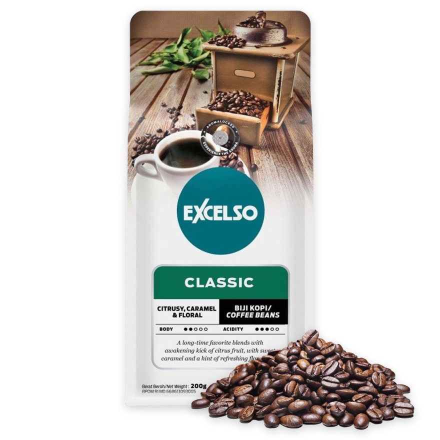 

Coffee Excelso The Classic Biji kopi 200gr