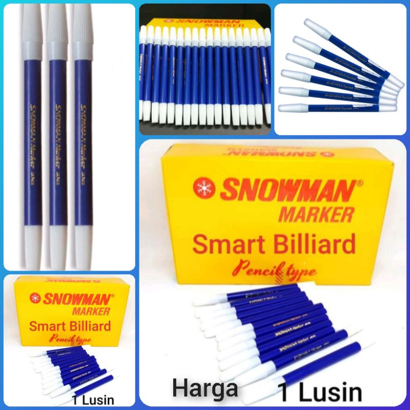 

spidol snoman kecil biru/ per 12 pcs