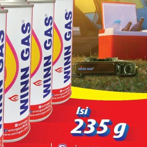 ✾ winn gas LPG butane hi cook kaleng untuk gas torch kompor bakar ➭