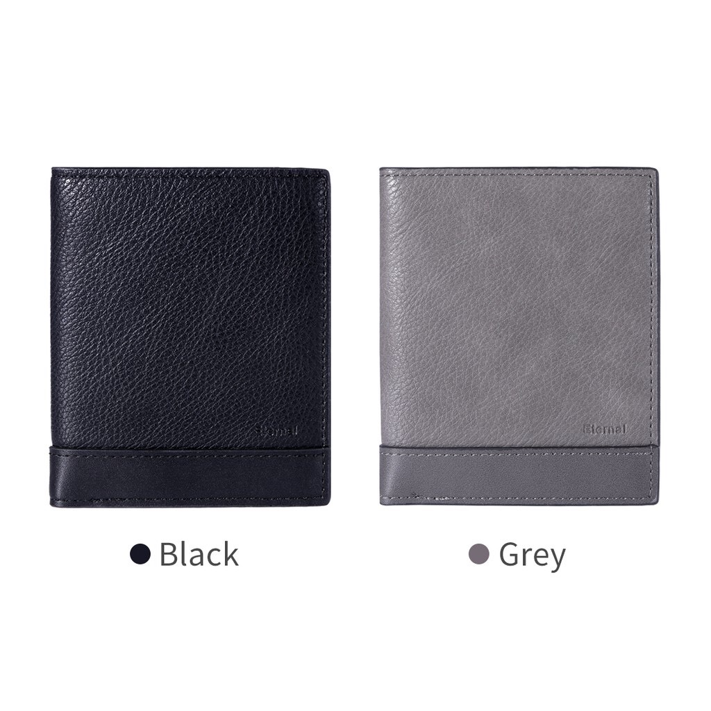 MINISO Dompet Pria Lelaki Dompet Pendek Vertikal Wallet Simple Keren Dompet MINISO dengan warna yang