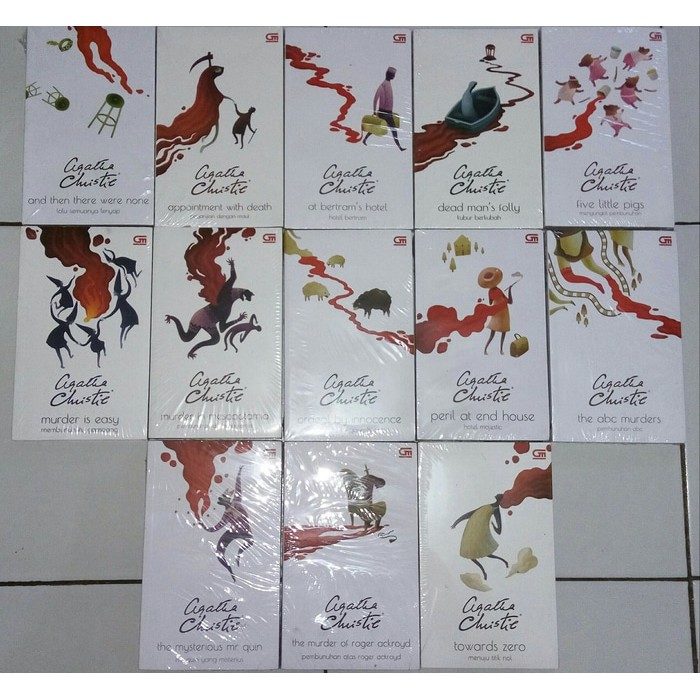 NOVEL AGATHA CHRISTIE (BANYAK PILIHAN JUDUL II)