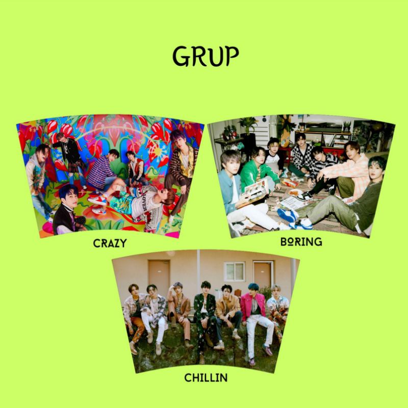 Tumbler Insert NCT DREAM Hot Sauce 460mL Mark Renjun Jeno Haechan Jaemin Chenle Jisung