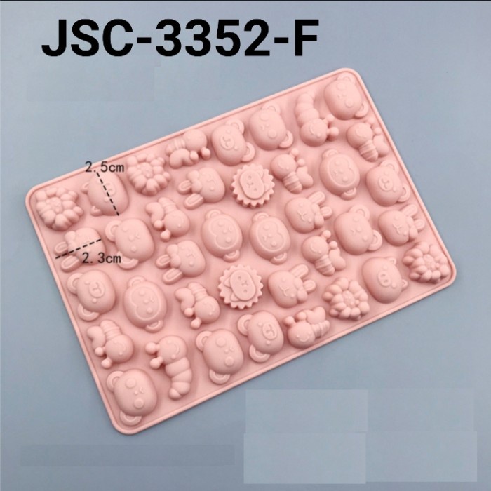 

GR-JSC-3352 CETAKAN SILIKON GUMMY BEAR BINATANG BUNGA POHON LAMA LAUT PROMO TERBARU