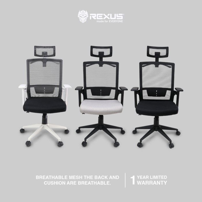 Rexus NC1/ NC-1 Gaming Chair - kursi gaming