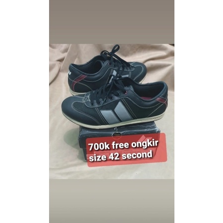 Sepatu Macbeth Brighton Medium Grey Second 100% Original