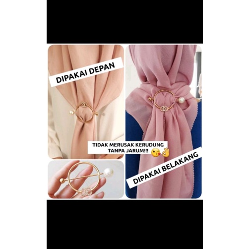 Bros ring jilbab/ Bros gesper jilbab cantik