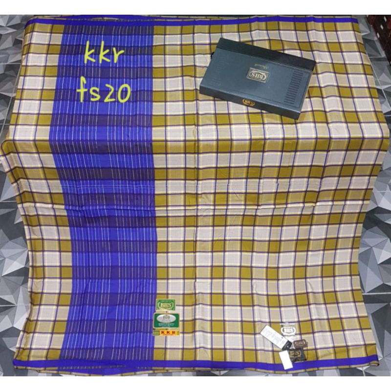 SARUNG BHS GRADE GOLD SPUNSILK TENUNMESIN