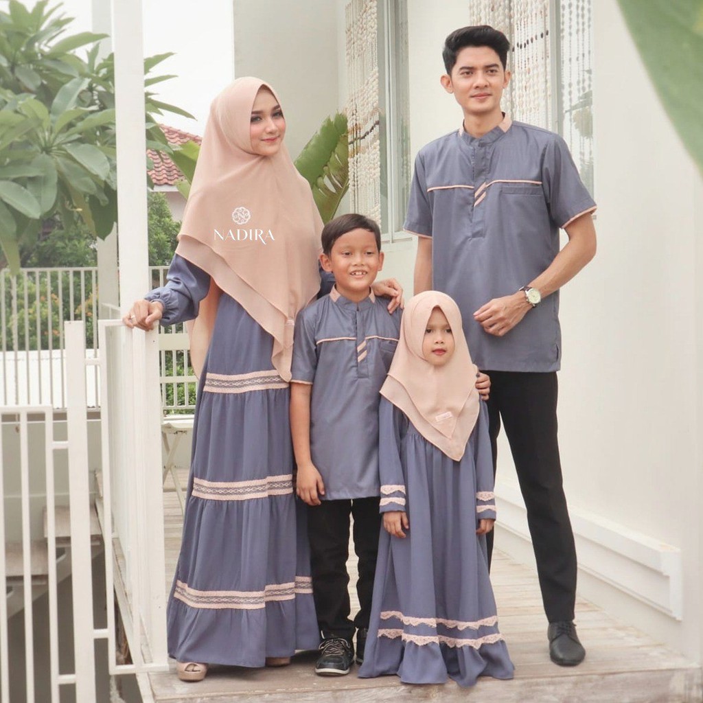 SARIMBIT VINTAGE || Gamis Couple Syari Original by Nadira