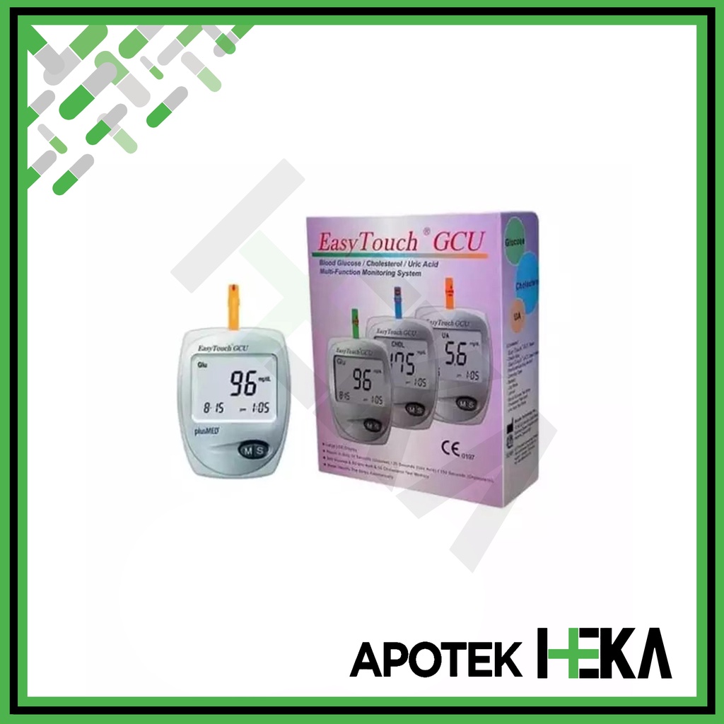 Alat Cek Easy Touch GCU 3 in 1 - Cek Glukosa Asam Urat Kolestrol (SEMARANG)