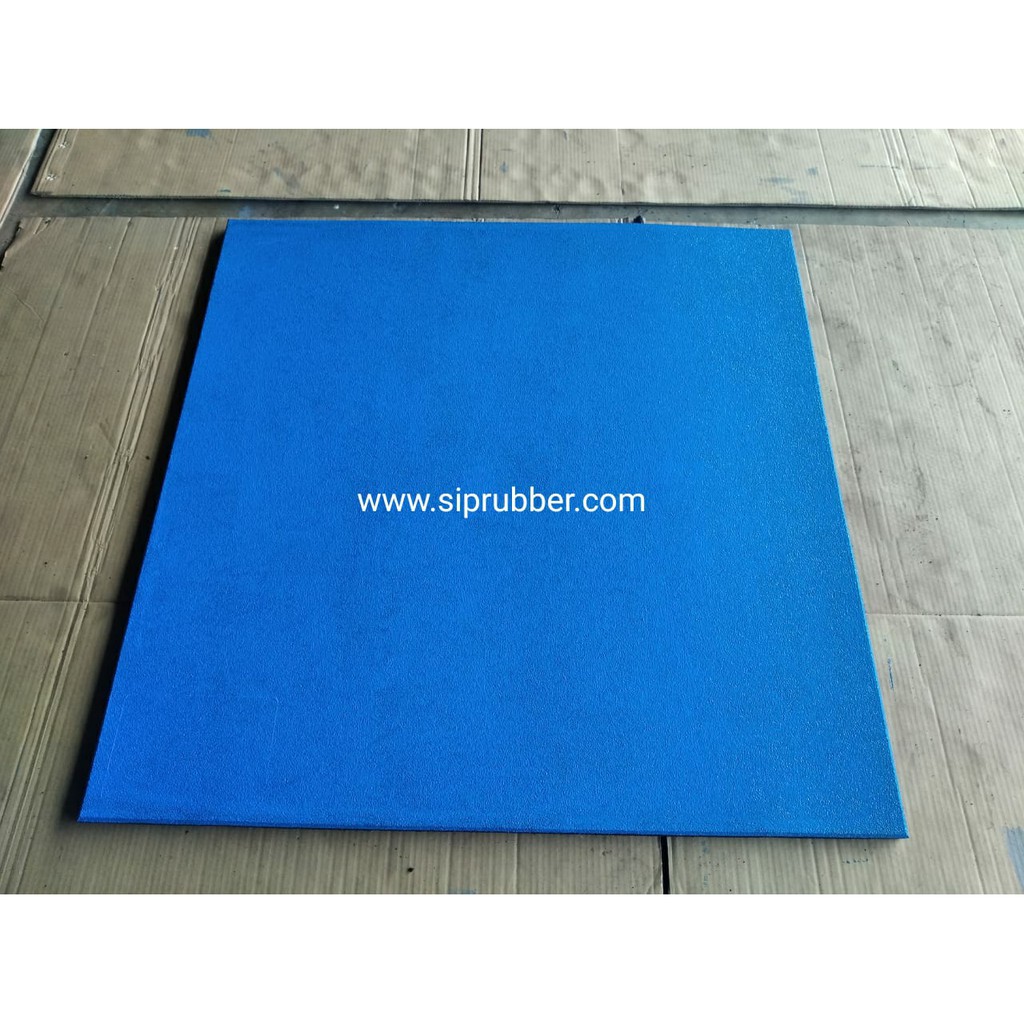 Rubber Flooring Tiles Karpet Karet Ubin Gym Fitness Playground 20mm Shopee Indonesia