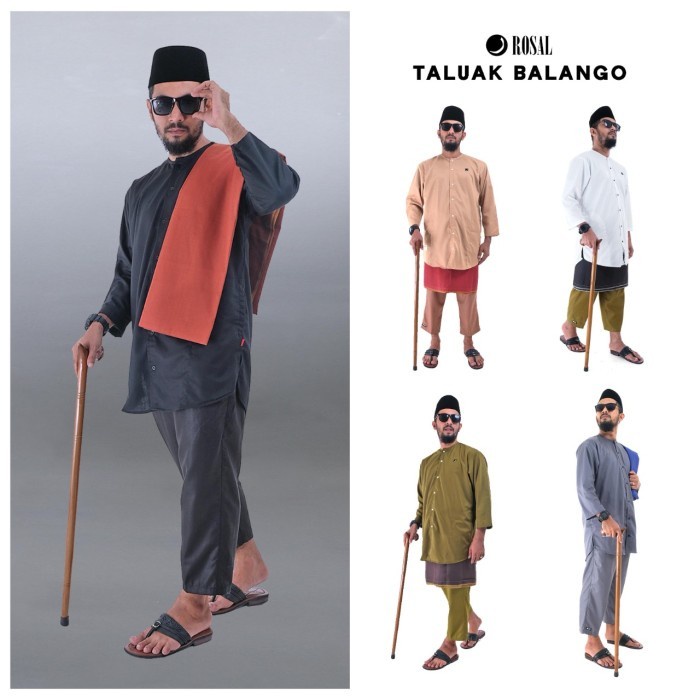 Taluak Balango TB ROSAL Baju Koko Gamis Kurta Pakistan Pria Dewasa