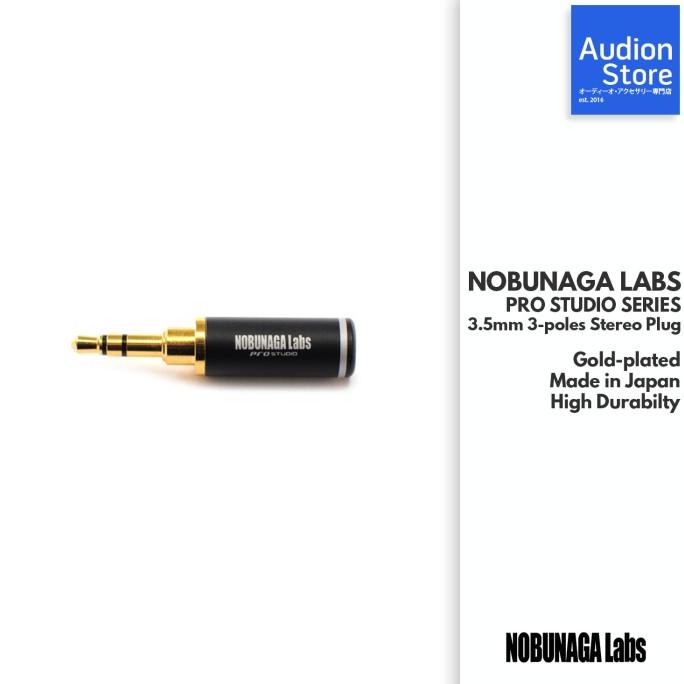 Promo Nobunaga Labs Pro Studio 3.5Mm 3Poles Plug Gold Plated Made In Japan
