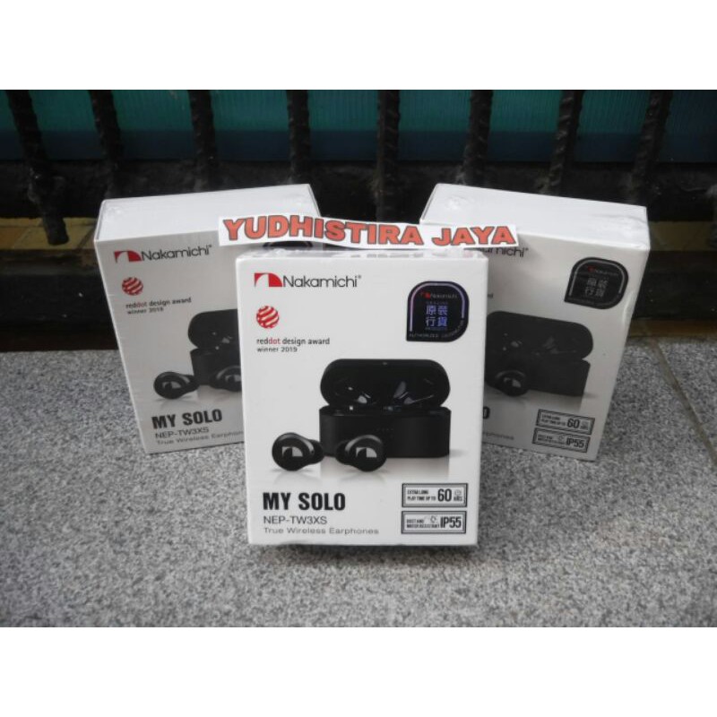 Nakamichi TW3XS Plus Earphone Bluetooth True Wireless Original