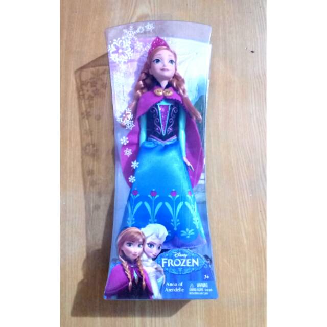 ANNA CLASSIC DOLL BY FROZEN DISNEY STORE USA BONEKA ORIGINAL