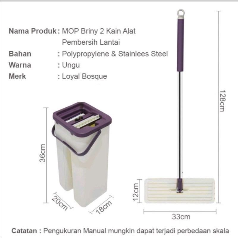 Alat pel lantai ultra mop