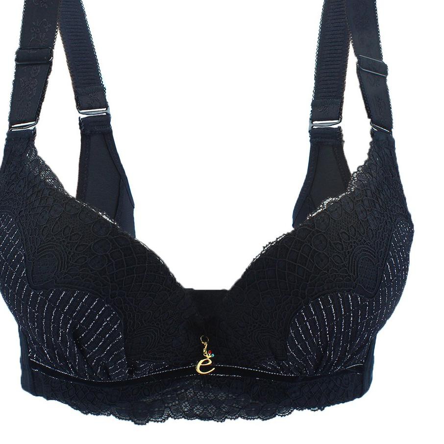 -Termurah- WEITECH BRA FASHION BH BUSA LEPAS PASANG DENGAN KAWAT FULL JARING BROKAT BLINK2 PUSH UP 6