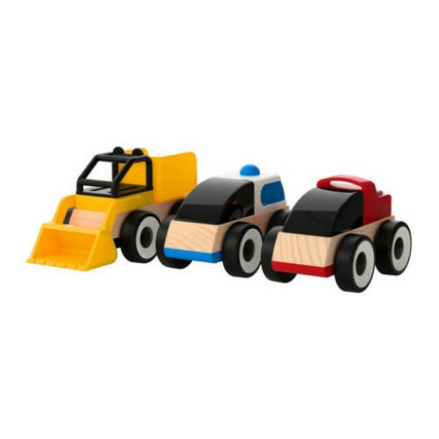 LILLABO, Mainan Traktor kendaraan set 3