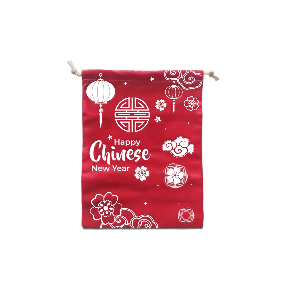 

Kantong Angpao Kecil - Chinese New Year String Bag - Serut Imlek Murah