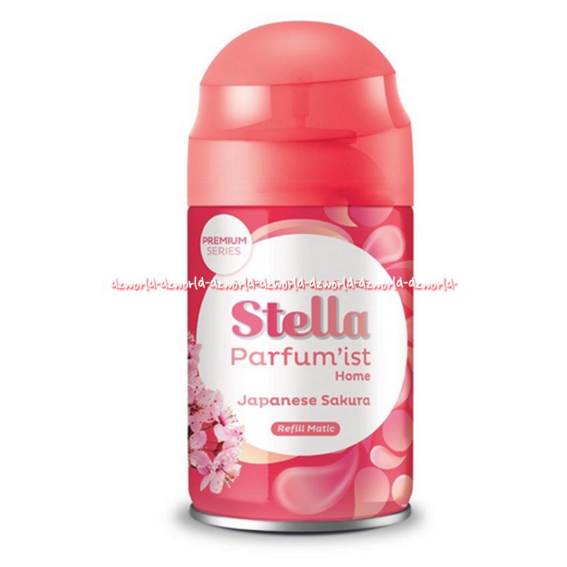 Stella Matic Lemon Refill Isi Ulang Pengharum Ruangan Otomatis 225ml