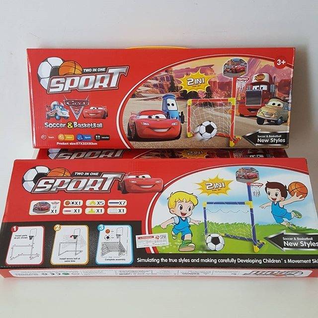 Mainan Sport Playset Cars Mainan olahraga keluarga