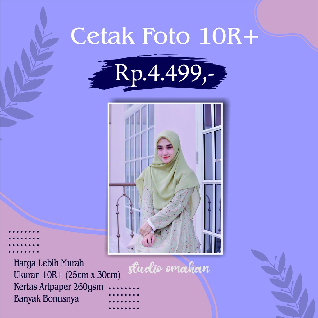 Jual CETAK FOTO 10R (25CM X 30CM) Indonesia|Shopee Indonesia