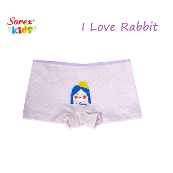 ( 1 pack isi 2 pcs ) Sorex Kids Celana Dalam Anak Perempuan Boxer CD SK 1313 - Pakaian Dalam Anak Perempuan