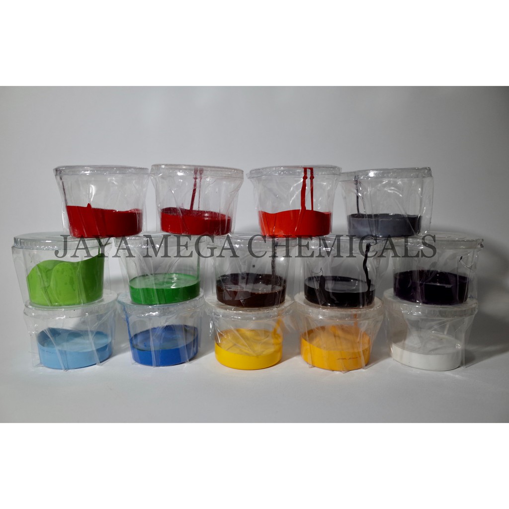 

Pigment / Pigment Matapel / Pewarna Resin - 14 Warna @1 tin