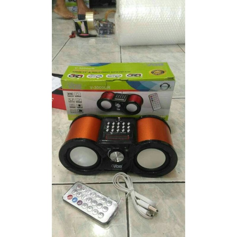 Speaker VDR V 3000 cocok untuk speaker Alquran atau murotal