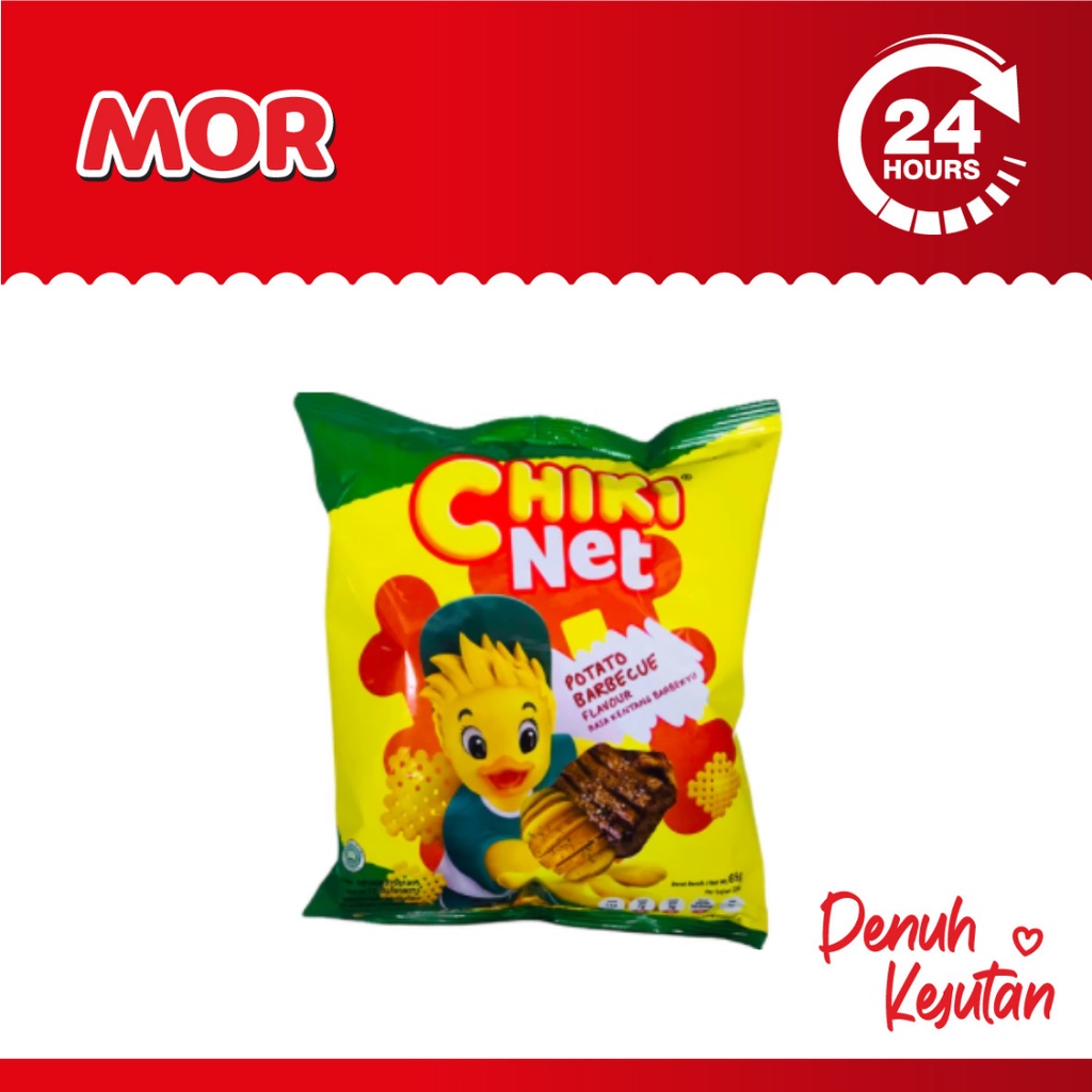 

CHIKI Net Potato BBQ Rasa Barbeque 65 gr