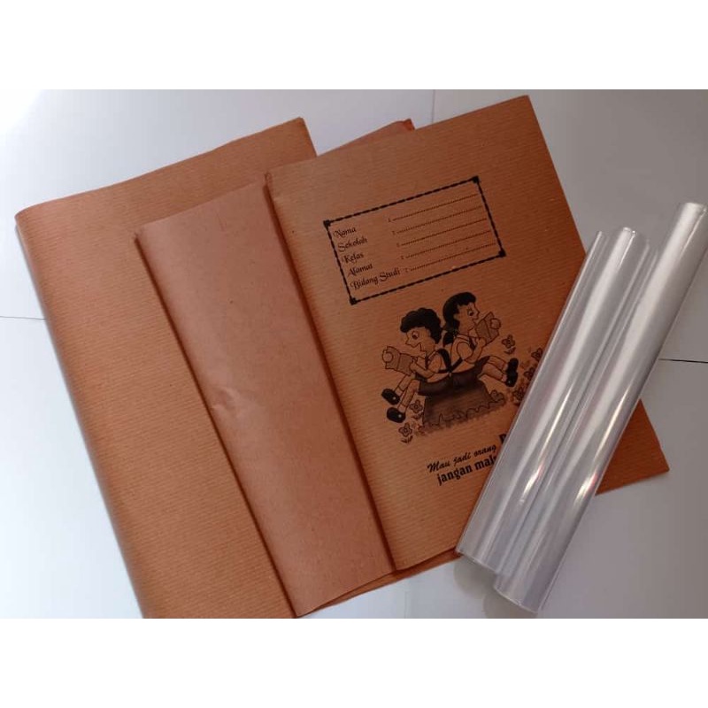 

sampul kertas + plastik quarto isi 10 pcs