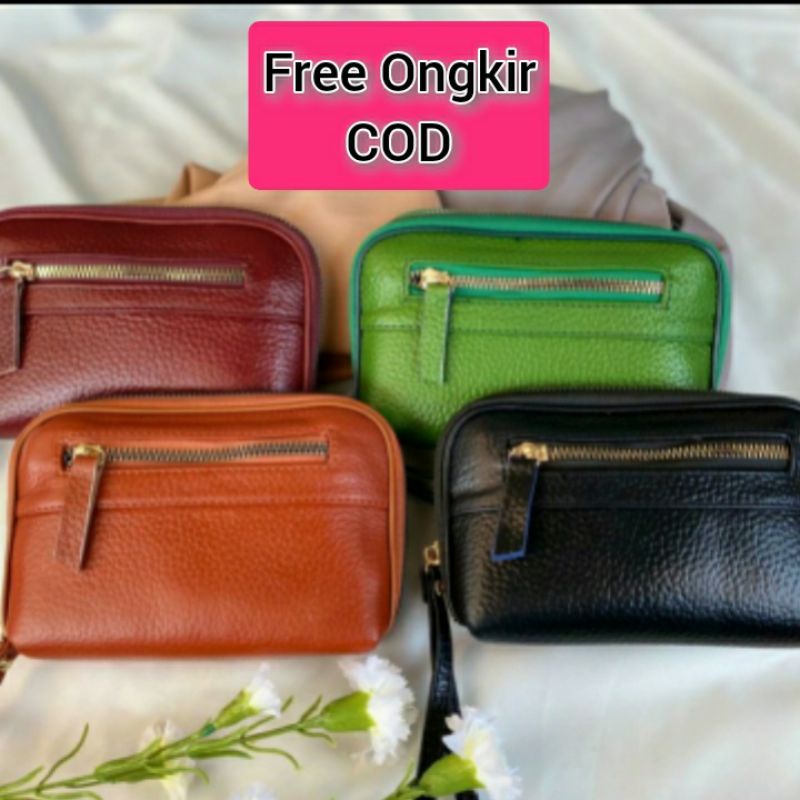 dompet wanita kulit sapi asli