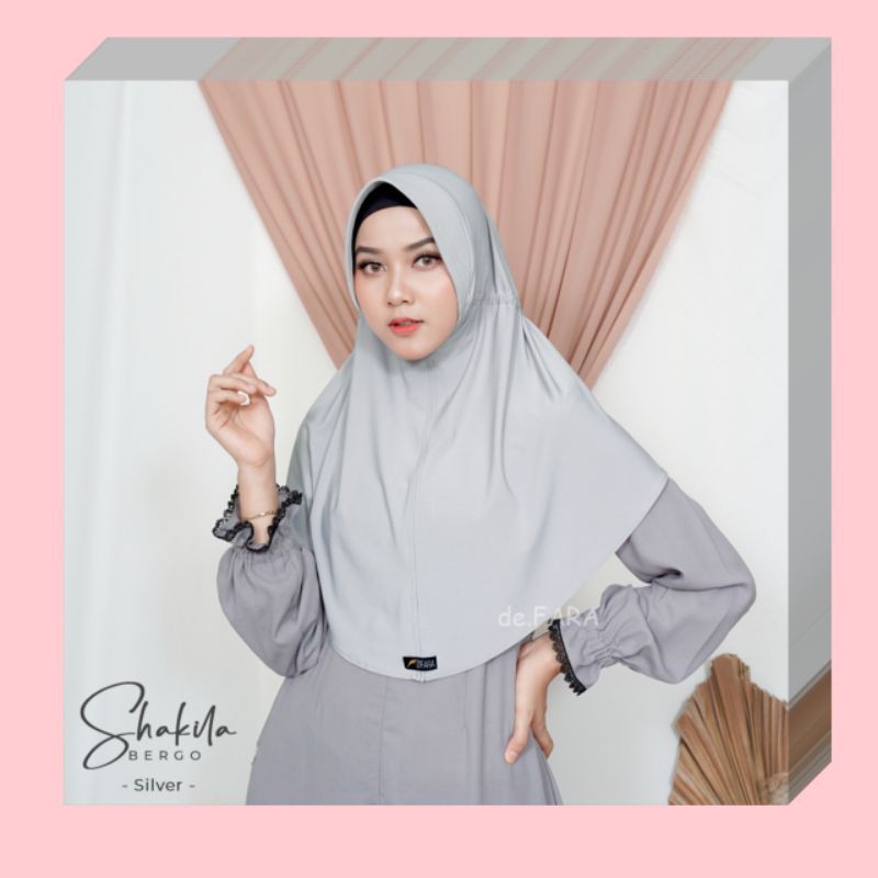 BEST SELLER Bergo tali Shakila by defara |Hijab instan murah |hijab style |hijab kekinian cantik |hi
