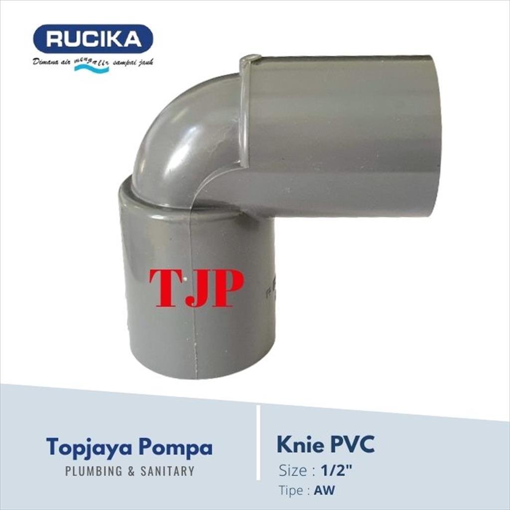 KNIE PVC AW RUCIKA 1/2&quot;