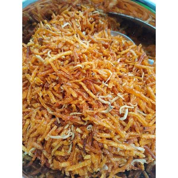 

Kentang Crispy mix Ikan Teri