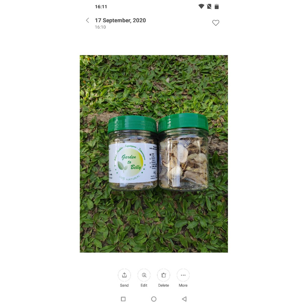 

Jahe Kering Garden to Belly
