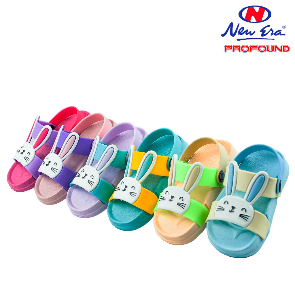 Sandal Let Bayi Motif KELINCI new era 23002 / sendal bayi anak new era