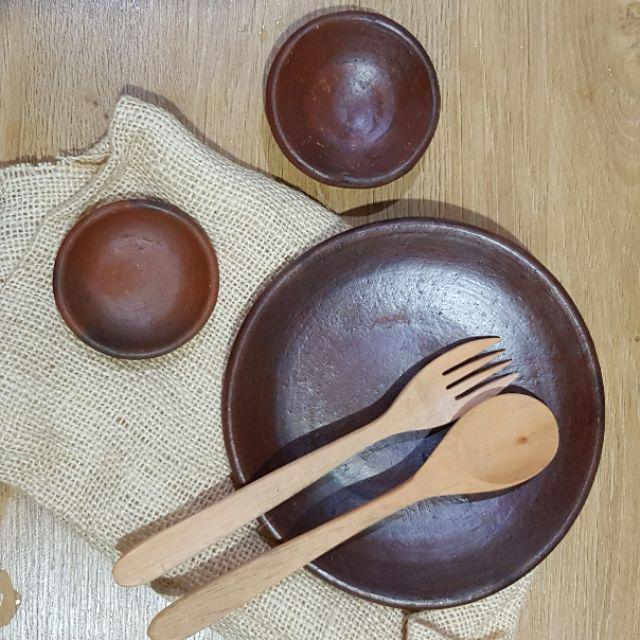 Wadah Sambel Tanah Liat 6cm / Tempat Sambel Tanah Liat Cantik Free Bubble