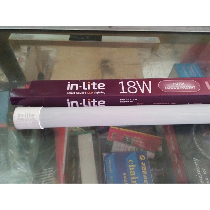 Bohlam LED T8 Lampu TL LED T8 IN LITE T8 / IN LITE LED T8 / INLITE T8 / INLITE LED T8 INT8G008 18W