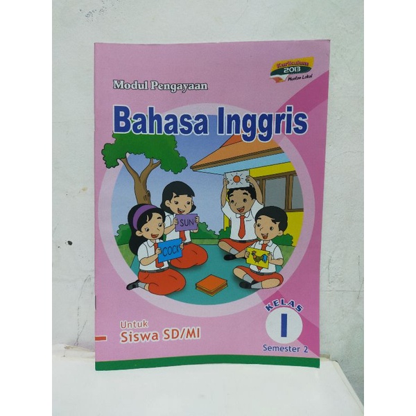 LKS Bahasa Inggris SD Kelas 1 Semester 2