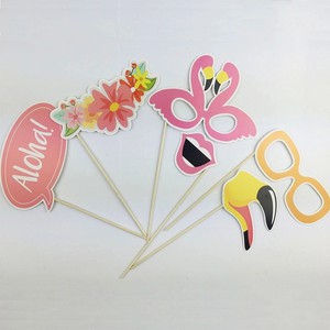 fun prop import photo booth tema flamingo hawai
