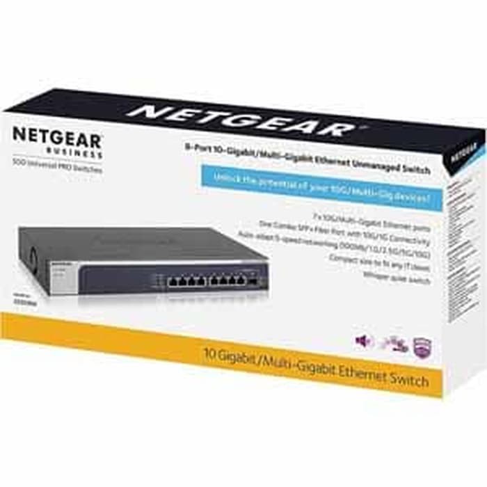 NETGEAR XS508M – NETGEAR 8-port 10-Gigabit/Multi-Gigabit Ethernet