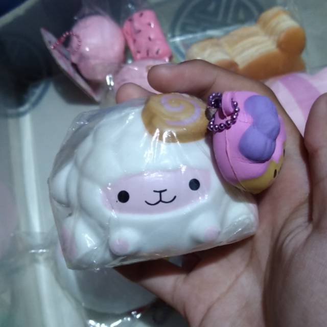 Jual Smooshy mushy squishy labella lamb 