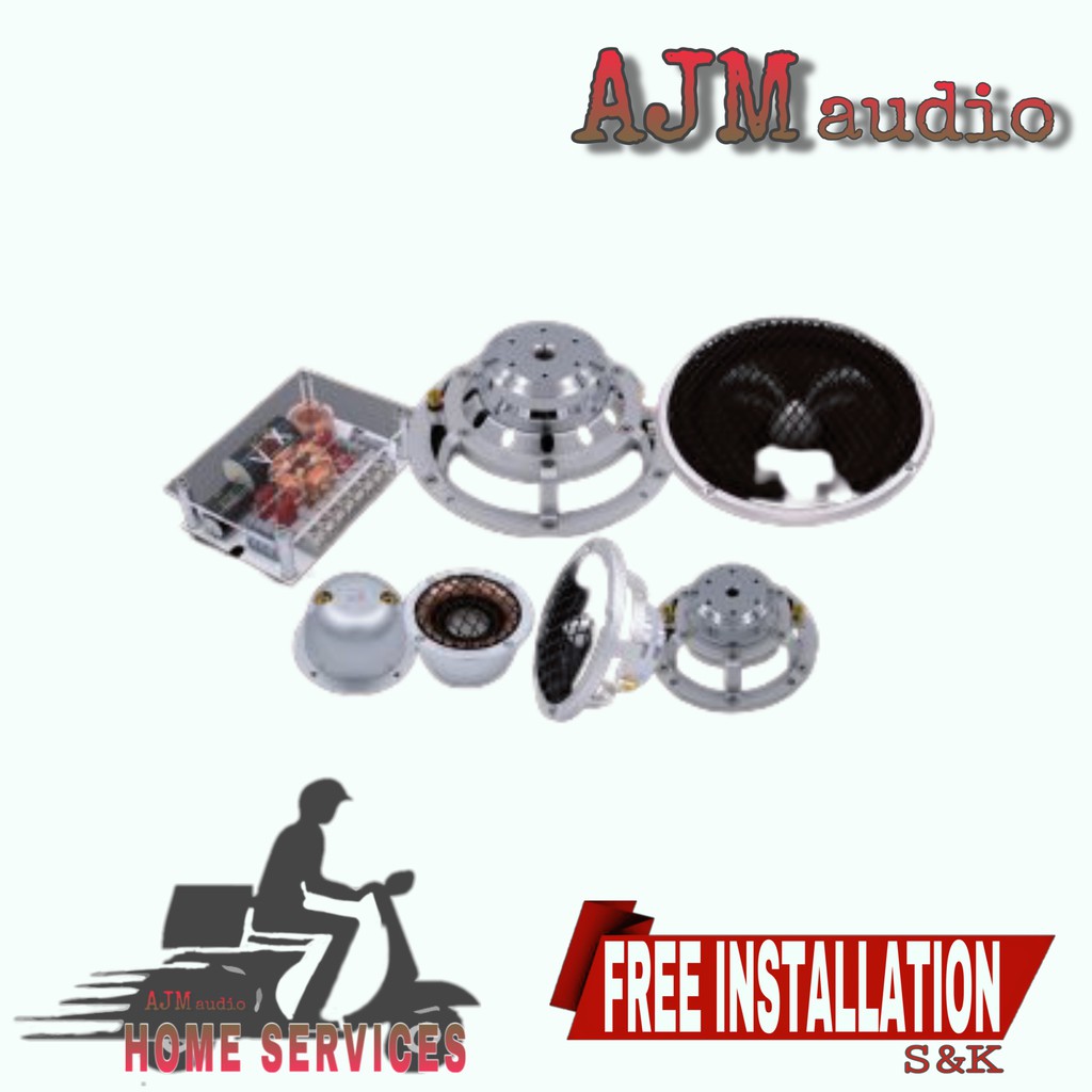 Speaker 3 way VOX RESEARCH CARBON SERIES