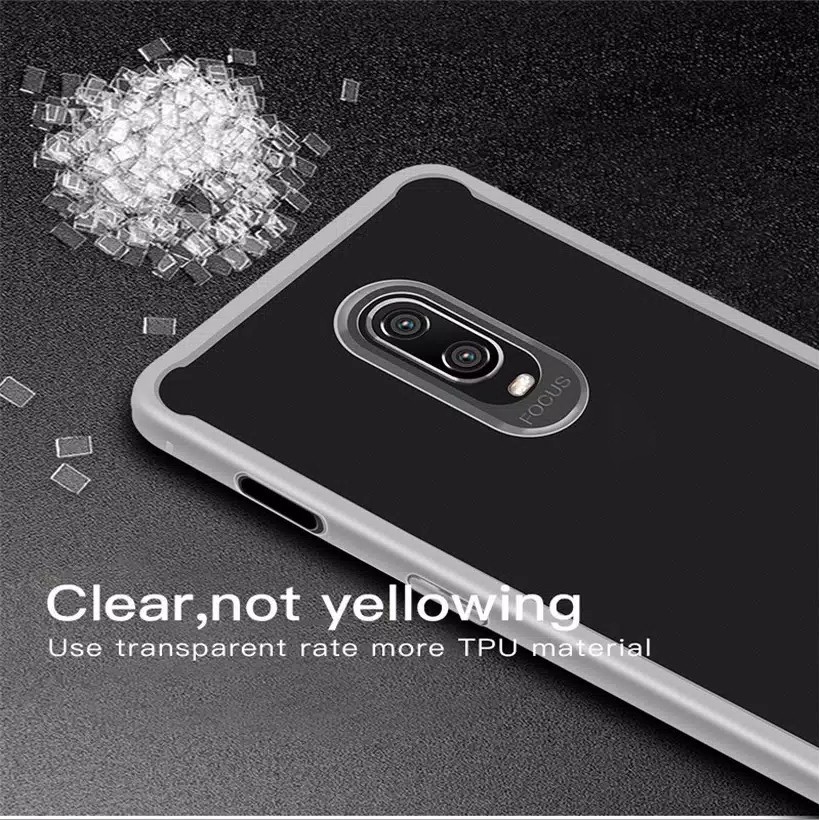 Focus Case Clear Xiaomi Redmi Note 9 Pro TPU SILICON BACKCASE SOFSHELL