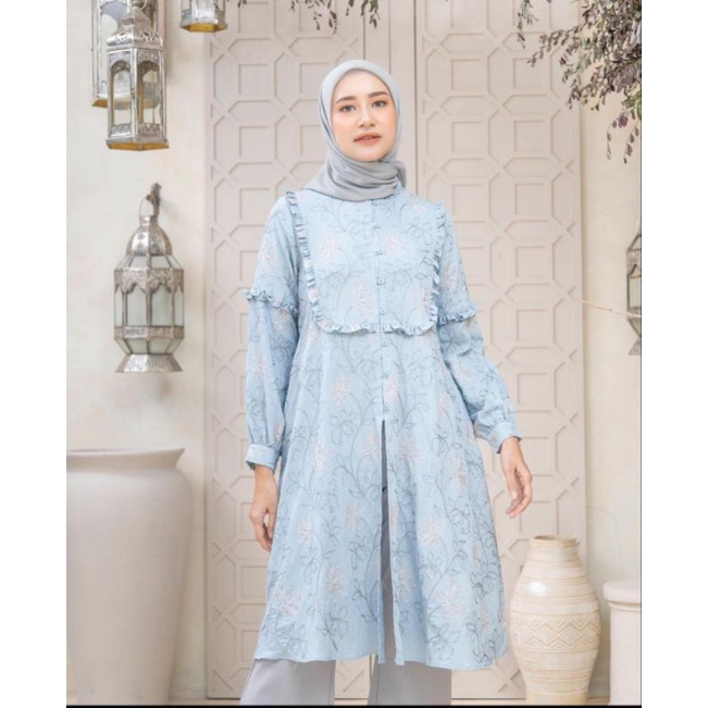 Emily Tunic Ocean Blue XXL by Heaven Lights