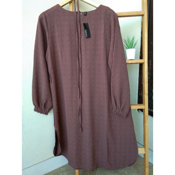 Tunik Polos Model Blouse | Tunik Non Busui | Tunik Crinkle