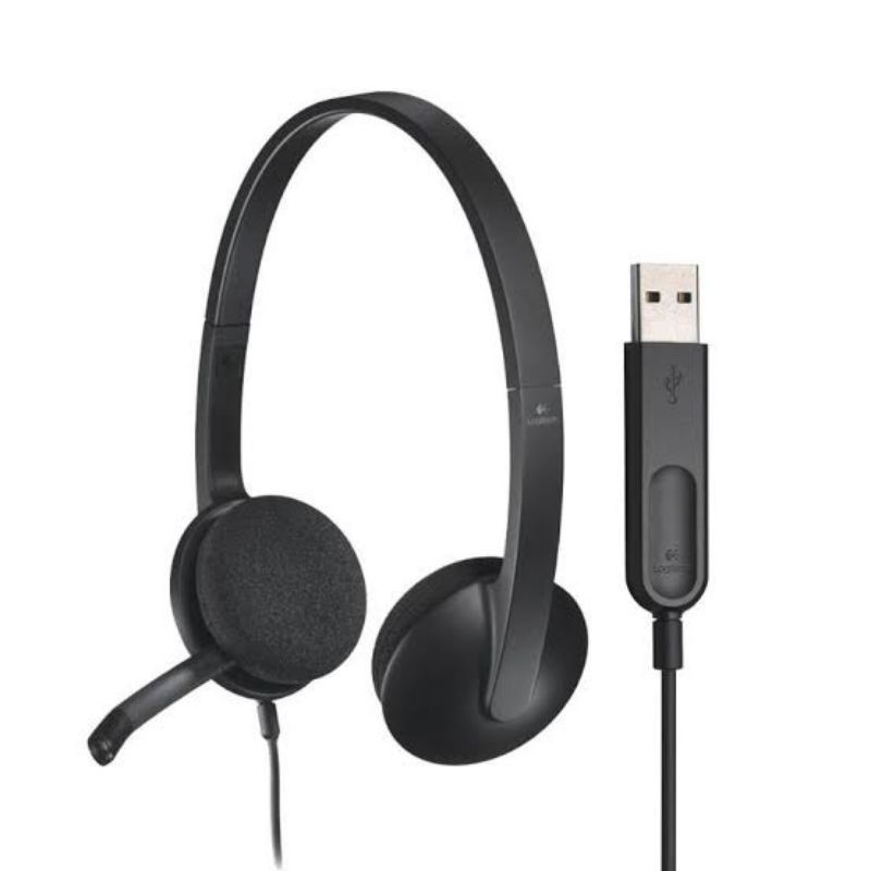 Headset Logitech H340 Colokan USB ORIGINAL